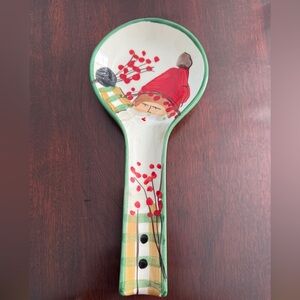 Old St. Nick  Santa spoon rest